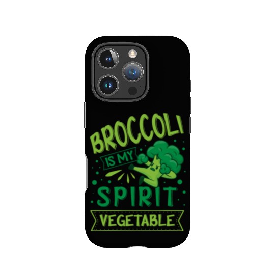 Broccoli Is My Spirit Vegetable Vegetarian Vegan IPhone Cases