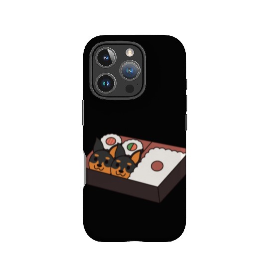 Sushi Bento Box Doberman IPhone Cases