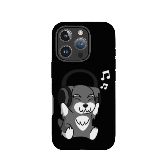 Music Lover Schnauzer IPhone Cases