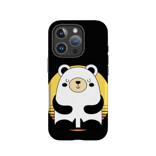 Fall PANDA IPhone Cases Funny Short Graphic Tops