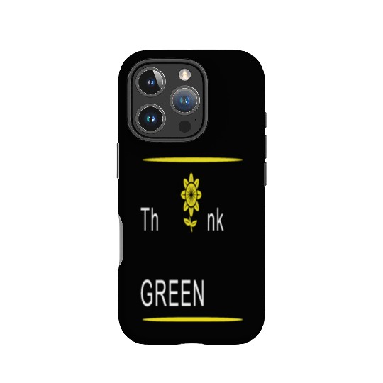 Think Green Green Earth IPhone Cases