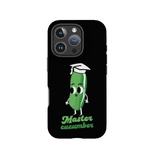 Master Cucumber Vegetarian Vegetable Veggies Vegan IPhone Cases