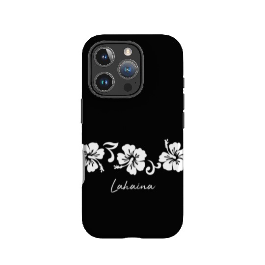Lahaina Maui Hawaii Hibiscus Flower IPhone Cases
