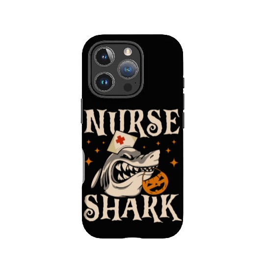 Medical Nurse Shark Trick Or Treat Halloween Party IPhone Cases