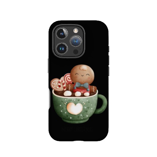 Christmas Gingerbread Graphic IPhone Cases