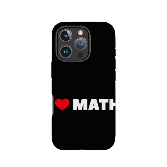 I Love Math IPhone Cases