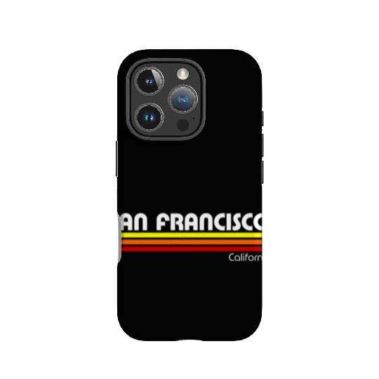 San Francisco California Retro IPhone Cases