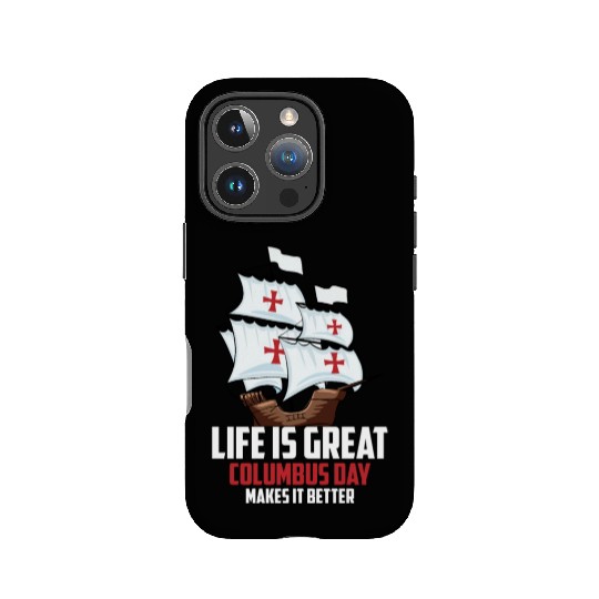 Columbus Day 1492 IPhone Cases