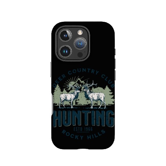 Deer country club IPhone Cases