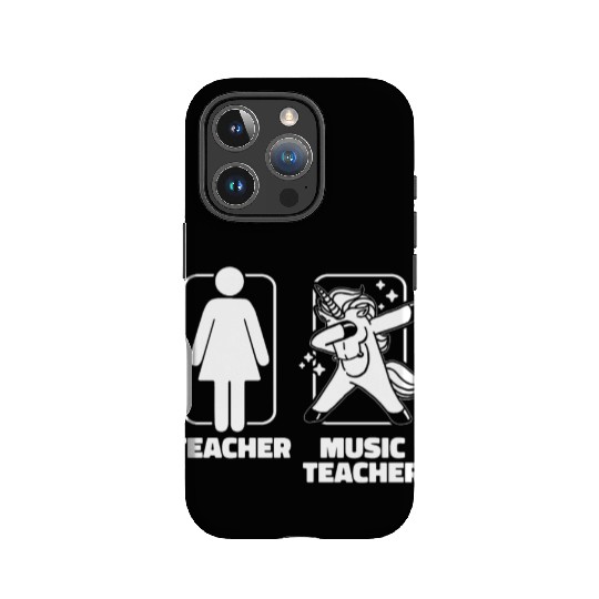 Music Teacher Unicorn IPhone Cases