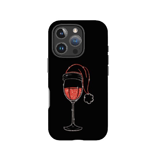 December Alcohol Red Wine Lover Ugly Christmas IPhone Cases