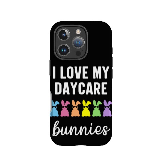 I Love My Daycare Bunnies Cute Teacher Easter Day IPhone Cases