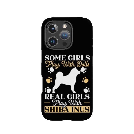 Shiba Inu Japanese Dog Lover Puppy Paw Love IPhone Cases
