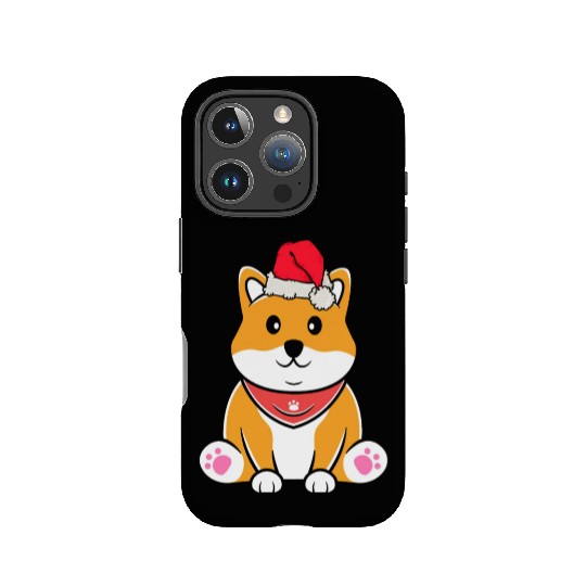 Shiba Inu Japanese Dog Lover Puppy Paw Christmas IPhone Cases