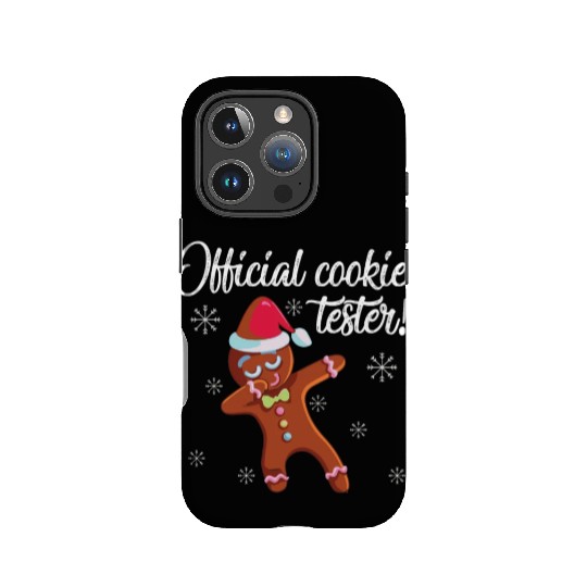 Official Christmas Cookie Tester IPhone Cases