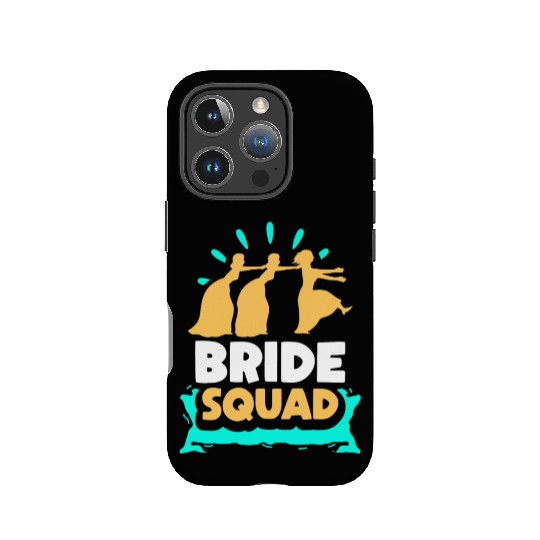 Bride Squad Wedding Bachelorette Party Cute IPhone Cases
