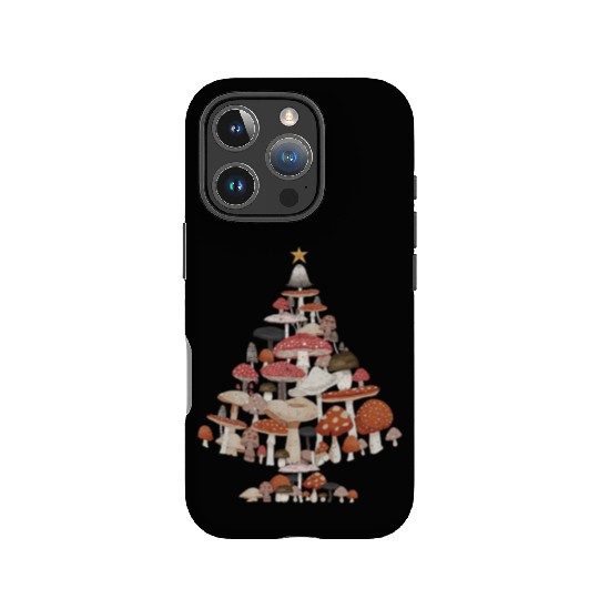 Christmas Mushroom Vintage Mushroom Lover Gift IPhone Cases