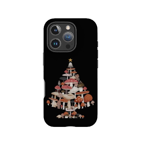 Christmas Mushroom Vintage Mushroom Lover Gift IPhone Cases