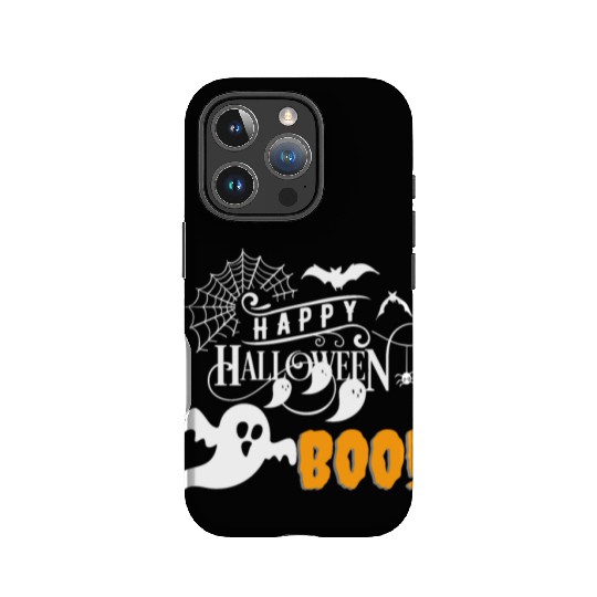 Boo scary Halloween IPhone Cases