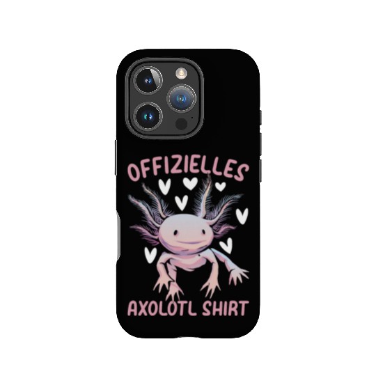 Offizielles Axolotl IPhone Cases Axolotl Querzahnmolch Ax