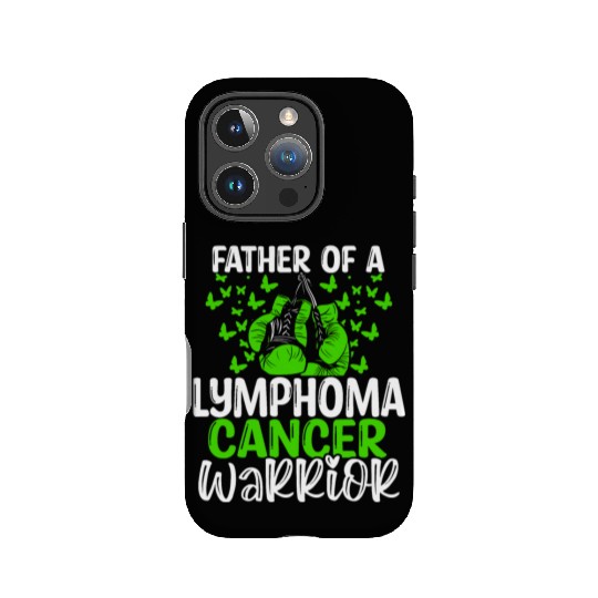 Lymphoma Cancer Awareness Dad Fathers Day Papa IPhone Cases