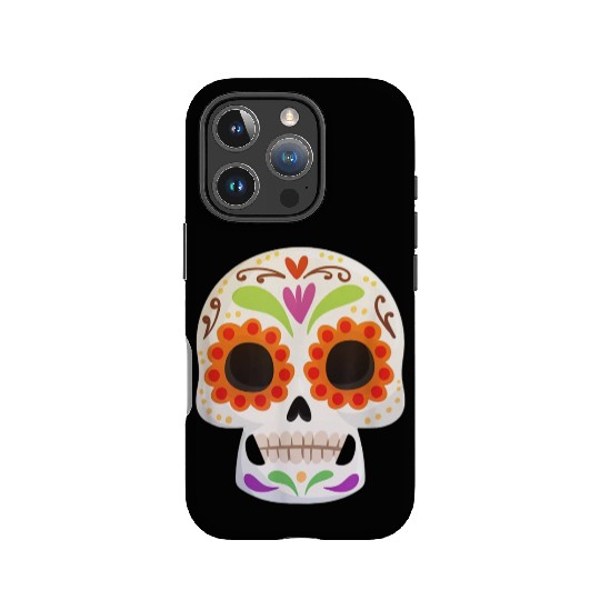 Day of the Dead Dia De Los Muertos Skull Gift IPhone Cases