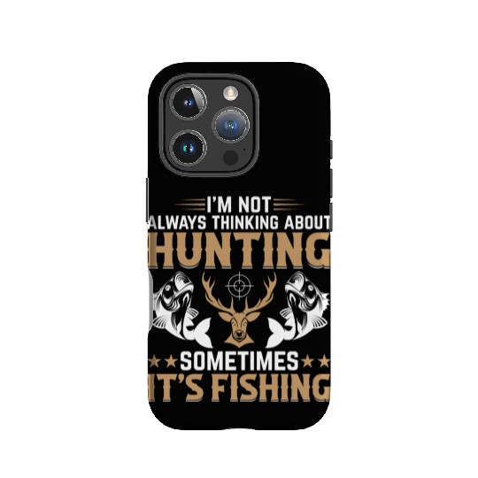 Fish Fishing Deer Hunting Trout Fishing - Deer Hun IPhone Cases