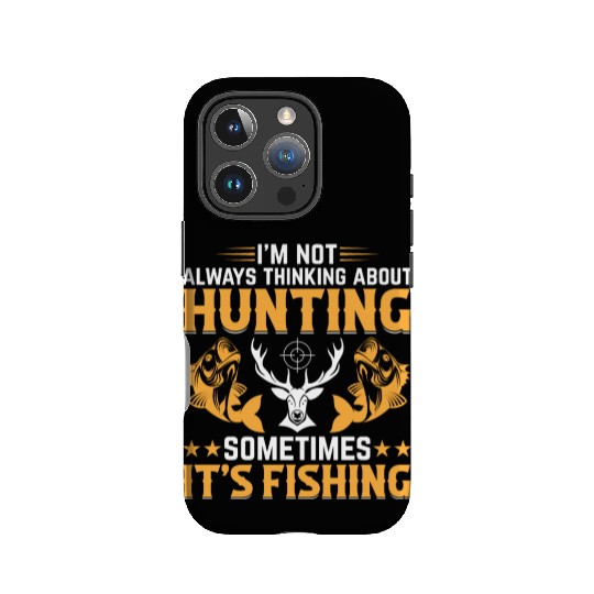 Deer Hunting Trout Fishing Fish Fishing - Deer Hun IPhone Cases