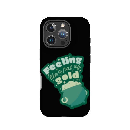 feeling like a pot of gold IPhone Cases