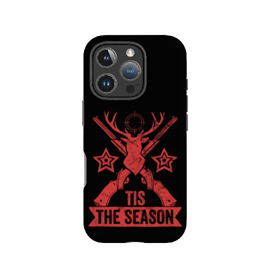 Tis The Season Retro Dear Hunting IPhone Cases
