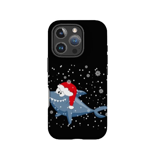 Xmas Sharkmas Santa Shark Christmas IPhone Cases