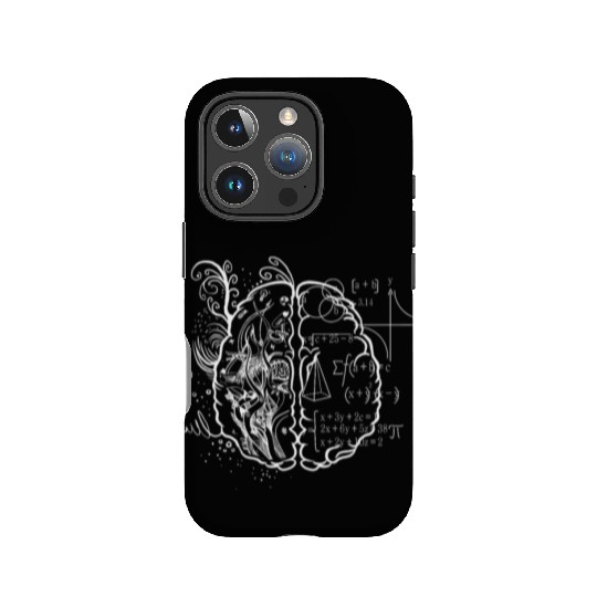 Art Teacher Brain, Math Teacher IPhone Cases