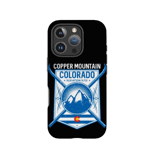 Copper Mountain Colorado Ski Mountains IPhone Cases