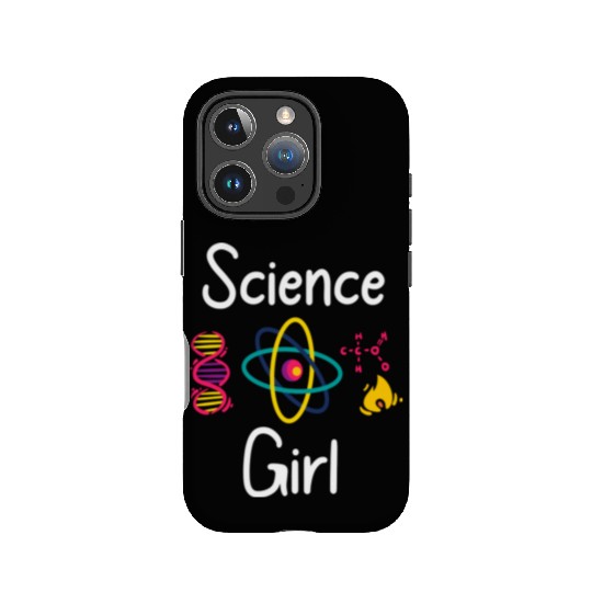 Science Girl Chemistry Biology Student Teacher IPhone Cases