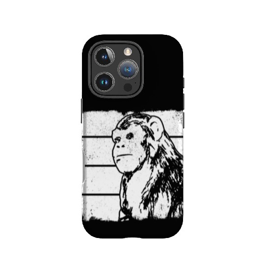 Monkey Chimpanzee Orangutan Monkey - Monkey IPhone Cases
