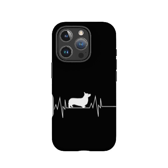 Corgi Heartbeat IPhone Cases