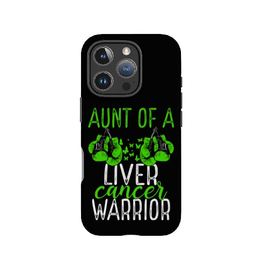 Aunt Liver Cancer Awareness Niece Nephew IPhone Cases
