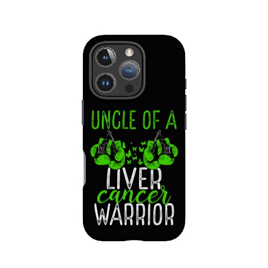 Uncle Liver Cancer Awareness Niece Nephew IPhone Cases