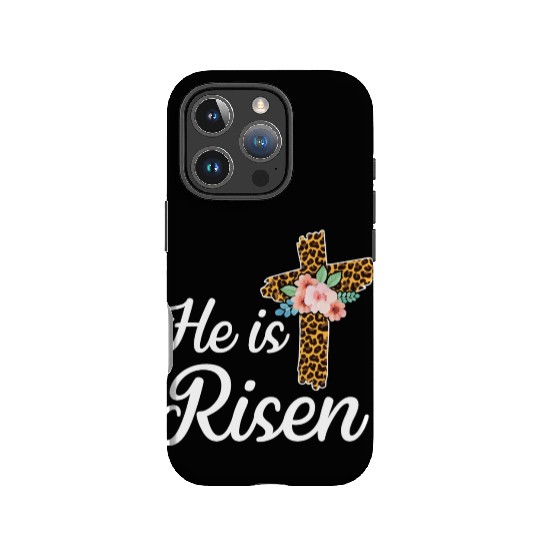 He Is Risen Jesus Christ Cross Easter Sunday IPhone Cases