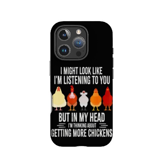 Chicken Farmer Women Men Getting A Lot Chickens IPhone Cases