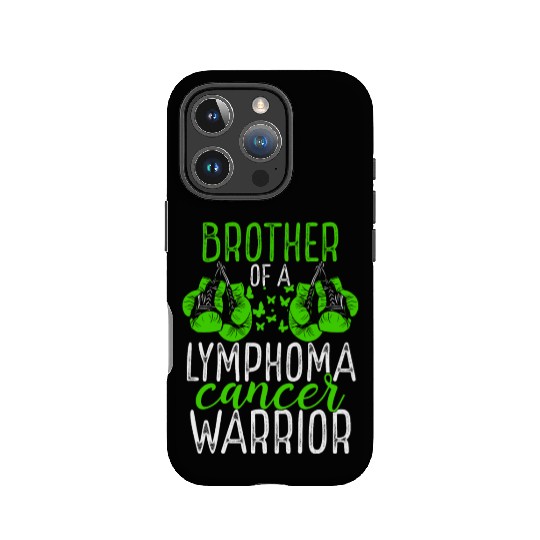 Brother Lymphoma Cancer Awareness Sibling Twin IPhone Cases