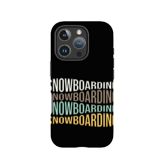 snowboarding IPhone Cases