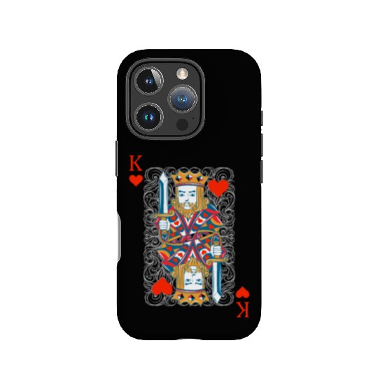 King of Hearts, Poker IPhone Cases