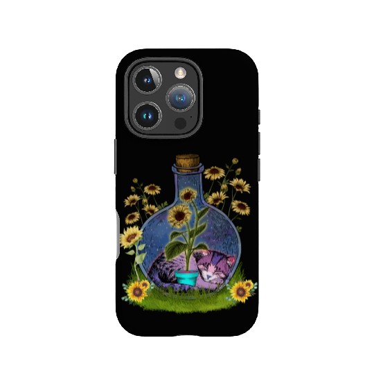 Cat Nap In A Jar IPhone Cases