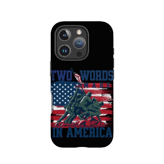 U S Army Veteran Flag 2 IPhone Cases