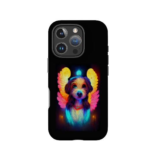 Angel Dog 001 IPhone Cases
