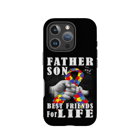 Father Son Best Friends For Life Autism Awareness IPhone Cases