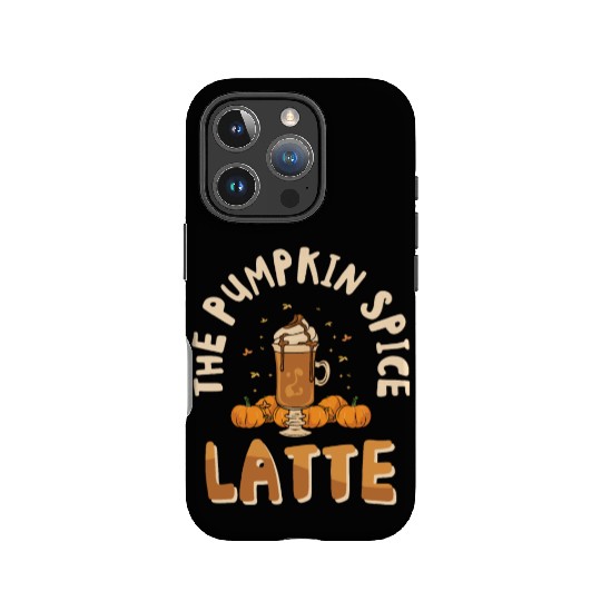 Pumpkin Spice Latte Halloween Coffee Lover Tarot IPhone Cases