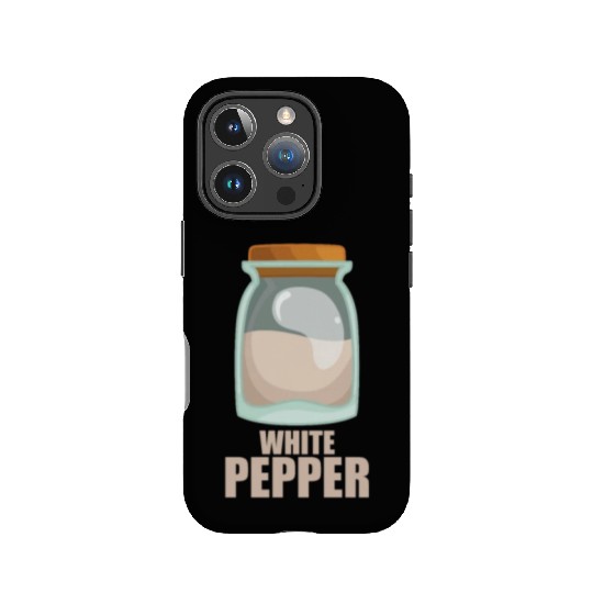 White Pepper Spice Flavor Food Cooking IPhone Cases