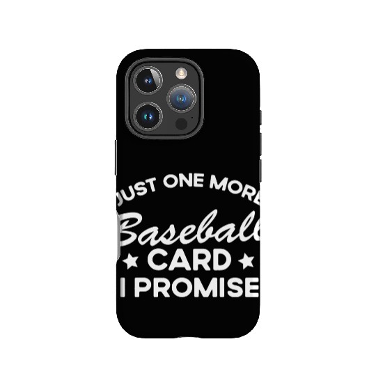 Baseball Card Collector Apparel Vintage Trading Ca IPhone Cases
